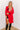 Slope City Light Weight Coat In Red