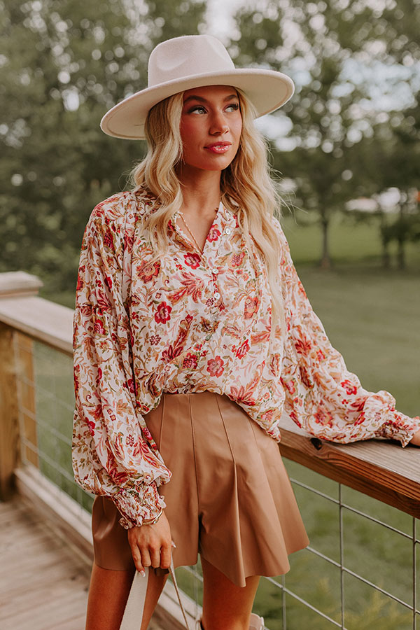 Style Statement Floral Top