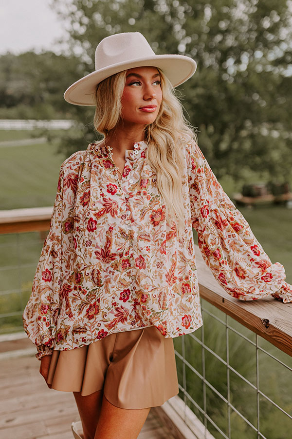 Style Statement Floral Top