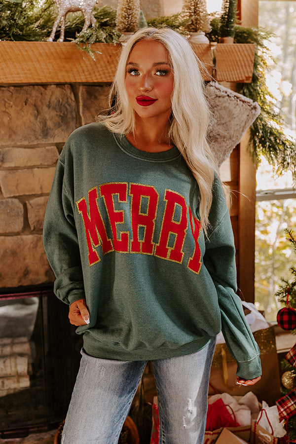 Merry Graphic Sweatshirt
