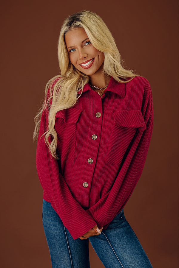 Best Season Of All Button Up In Wine Image - 2