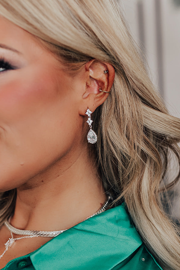 Dancing Into The Night Cubic Zirconia Earrings