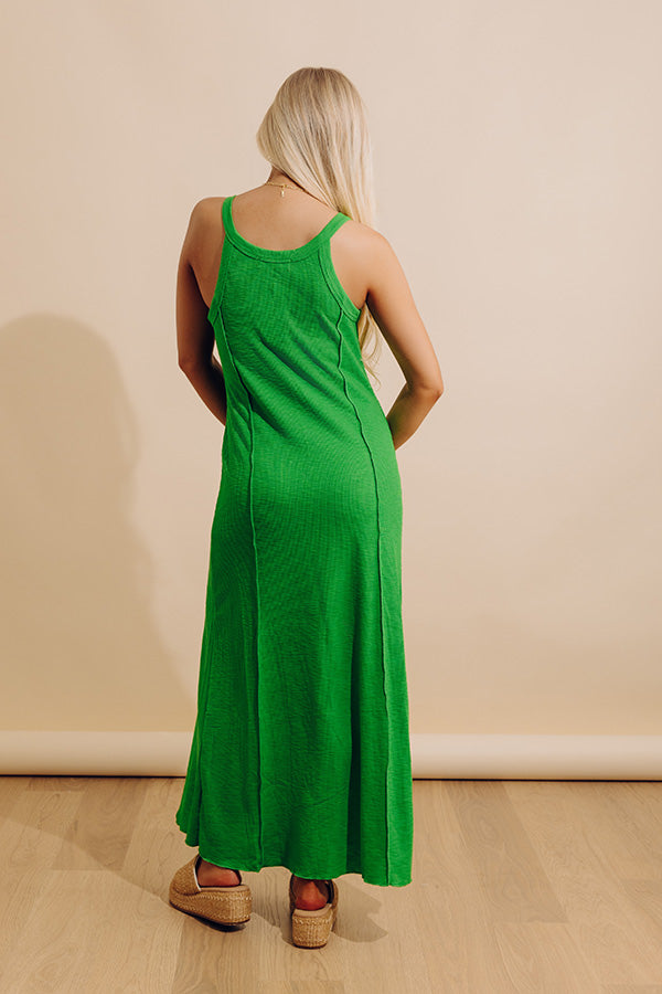 Malibu Pier Maxi In Kelly Green Image - 3