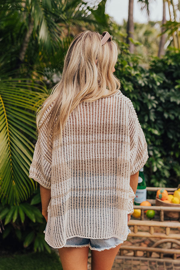 Down The Beach Knit Top