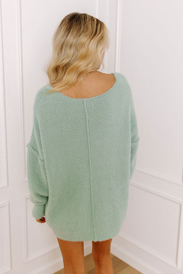 Chilly Afternoon Knit Sweater In Mint