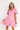  pink Seriously Sweet Babydoll Dress In Pink 