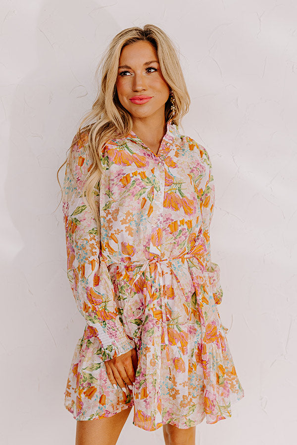 Eyes On Paradise Floral Dress