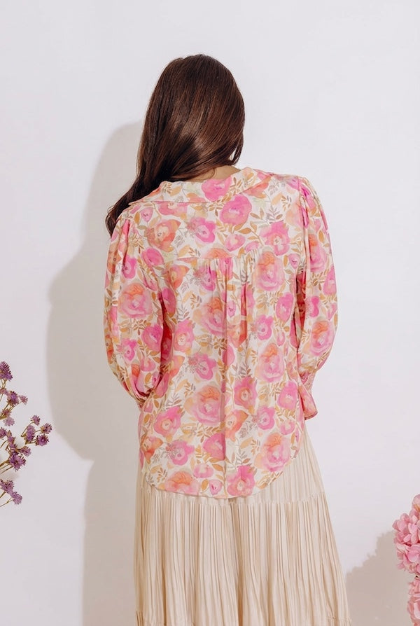 Gorgeous Coast Floral Top Image - 3