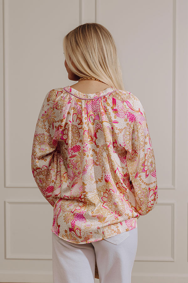 Sunshine Villa Shift Top Image - 3