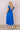 Napa Valley Retreat Smocked Midi In Royal Blue Curves