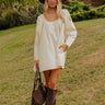 Reaching For Something New Embroidered Dress Image - 1