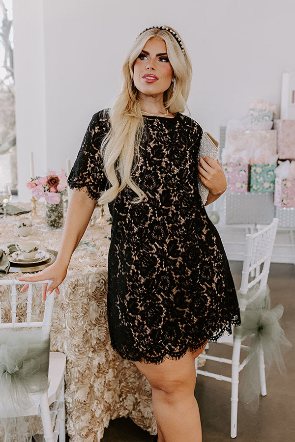 Dearest Memory Lace Dress In Black Curves Dearest Memory Lace Dress In Black Curves