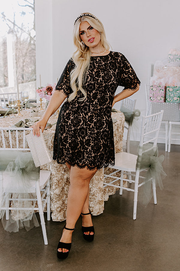 Dearest Memory Lace Dress In Black Curves Dearest Memory Lace Dress In Black Curves