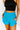  ocean-blue Extra Cardio High Waist Windbreaker Shorts In Ocean Blue 