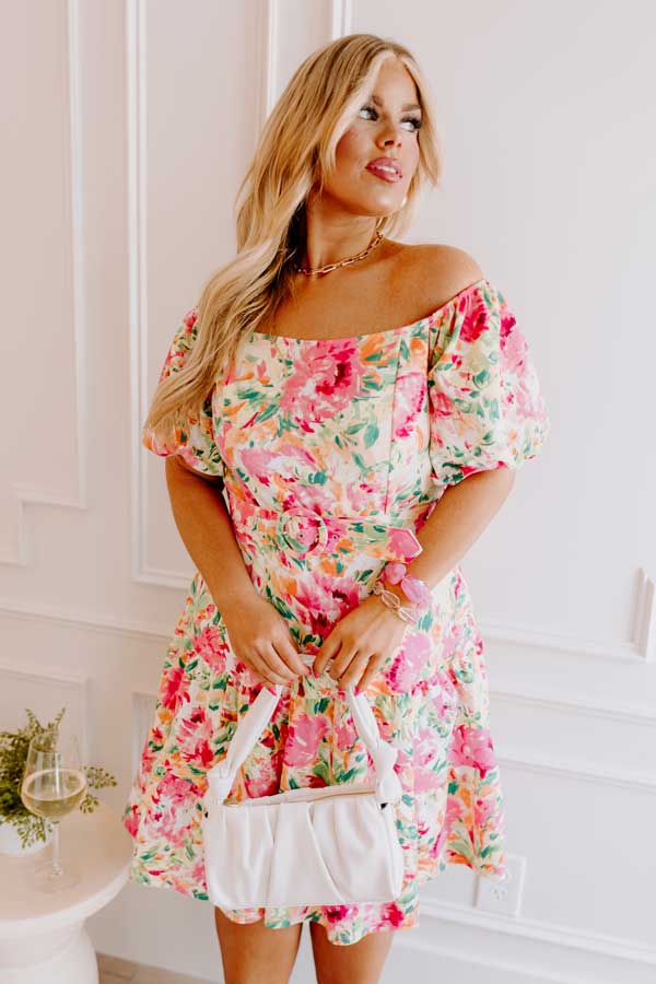 Quite Dashing Floral Dress Curves