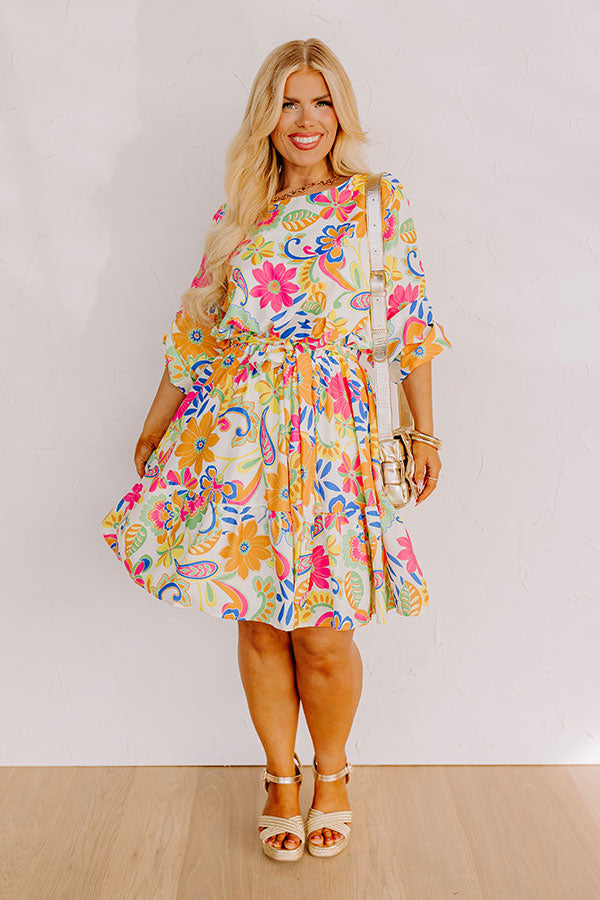 Favorite Adventure Floral Dress Curves