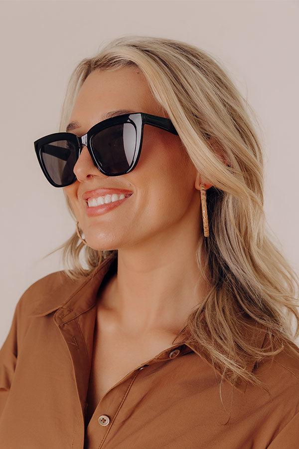 Manhattan Magic Hour Sunnies in Black Image - 1