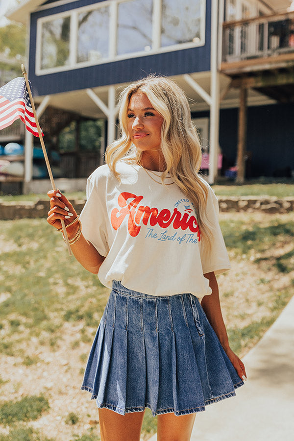 The Land Of The Free Graphic Tee