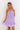 Paris Dreamer Pleated Dress In Lavender