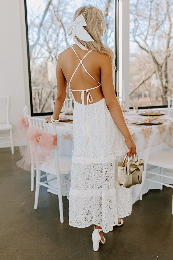 First Class Flair Lace Midi S / White First Class Flair Lace Midi S / White