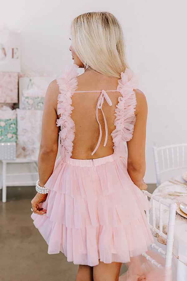 Signature Look Tulle Mini Dress M / Pink Signature Look Tulle Mini Dress M / Pink