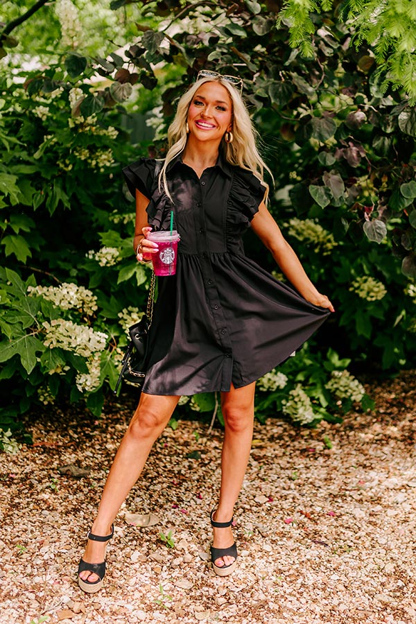 Share The Love Button Up Dress