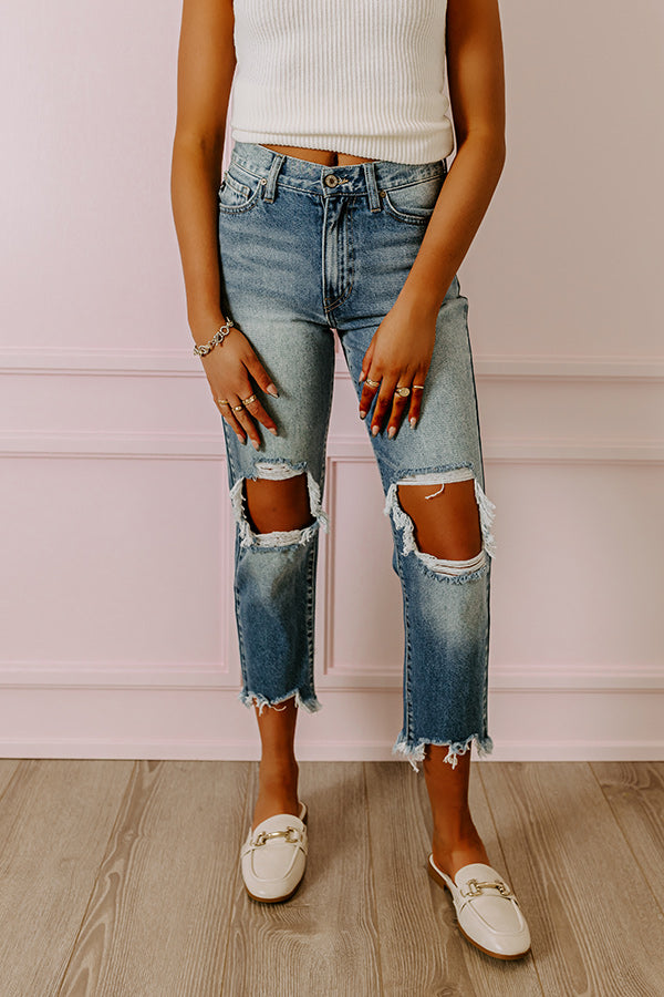 KanCan The Avianna High Waist Distressed Jean