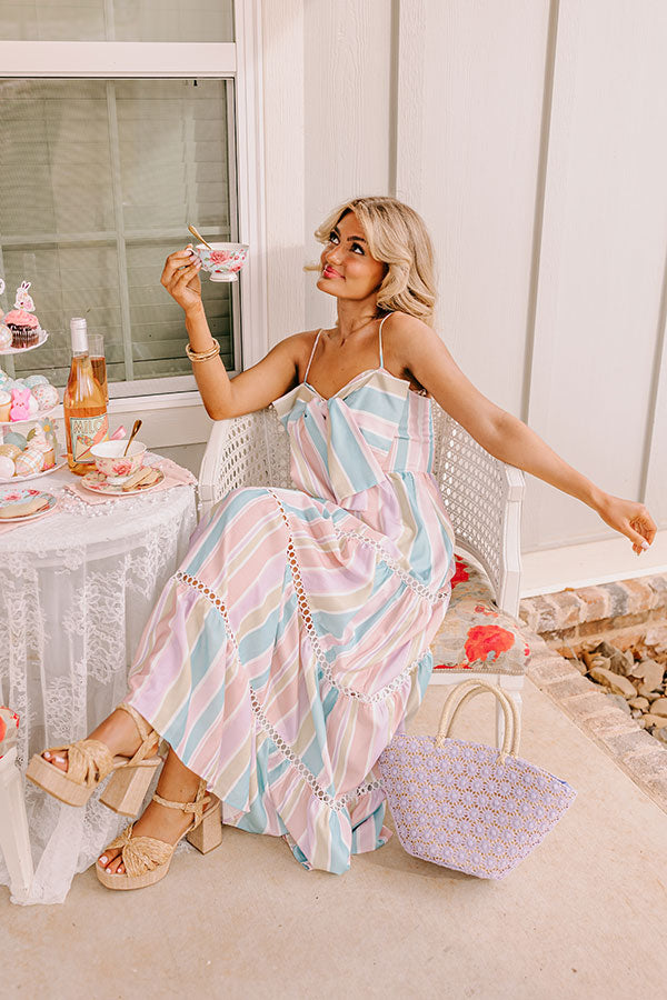 Season Of Bliss Stripe Maxi