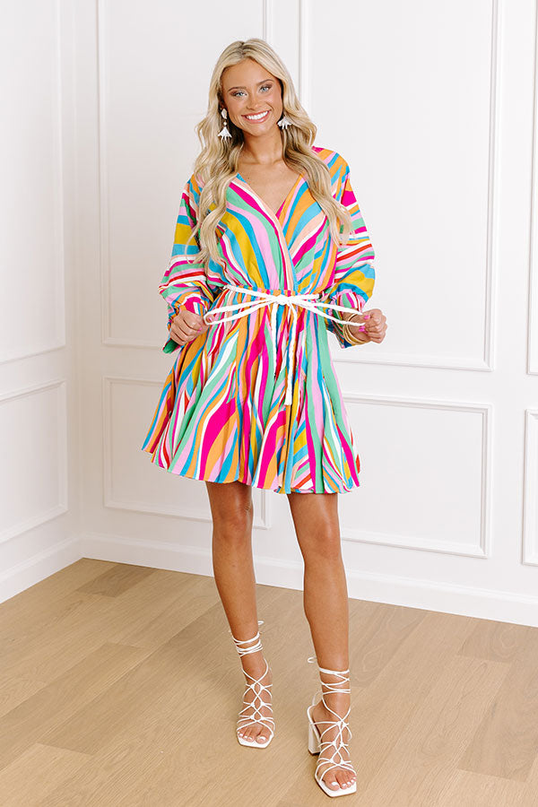 Really Radiant Stripe Dress