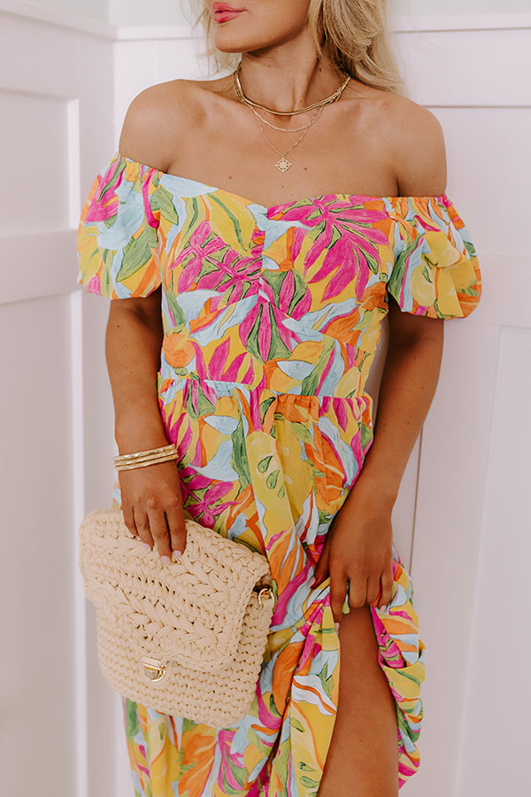 Tulum Sunshine Maxi Dress