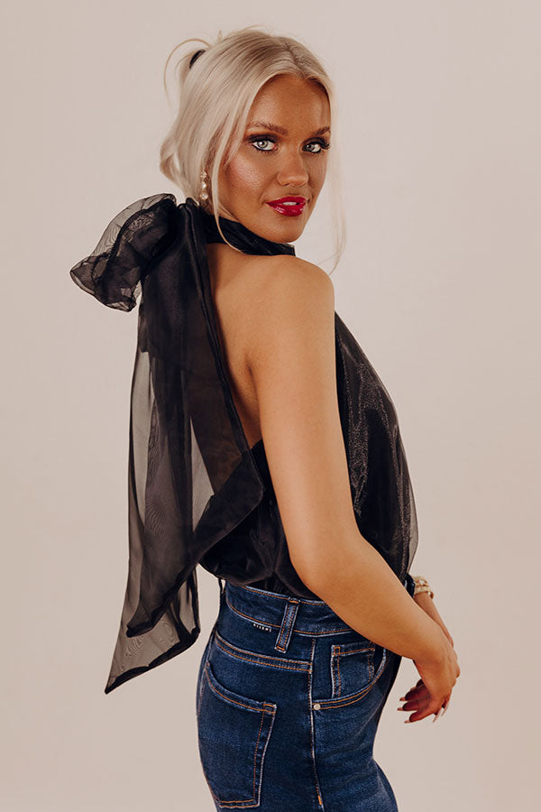 Paris Streets Bodysuit In Black Image - 2