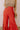 The Kenzo High Waist Linen-Blend Trousers In Aurora Red Curves