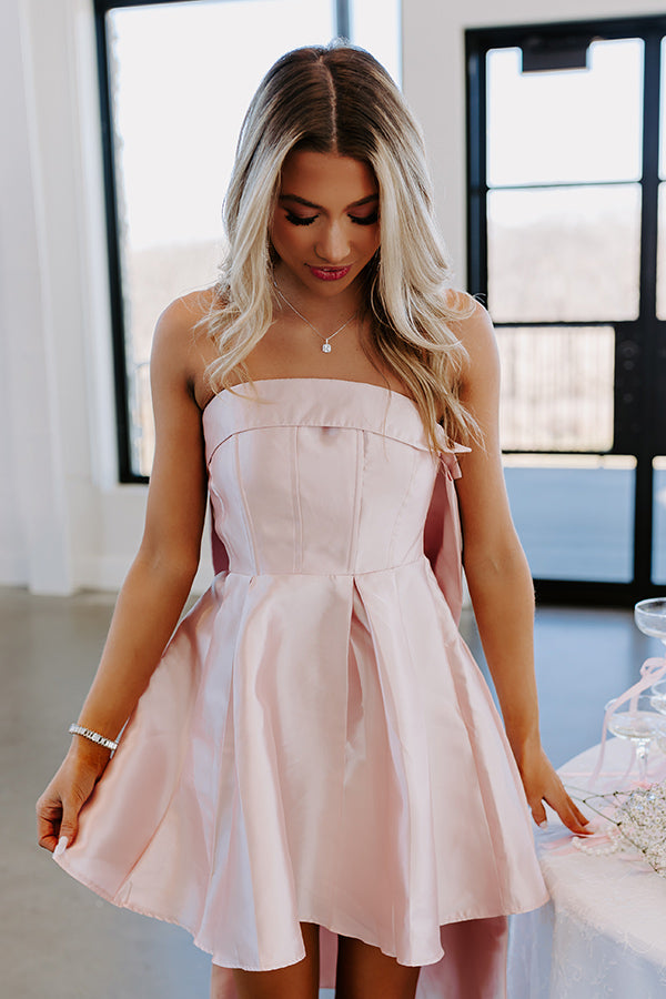 Expect First Class Mini Dress in Pink • Impressions Online Boutique