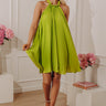 Forever Yours Pleated Mini Dress Image - 1
