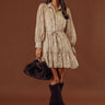 Glamour Galore Paisley Mini Dress Image - 1