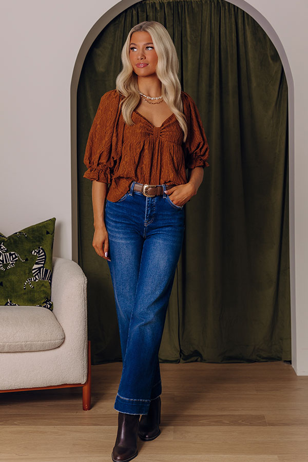Afternoon Date Babydoll Top