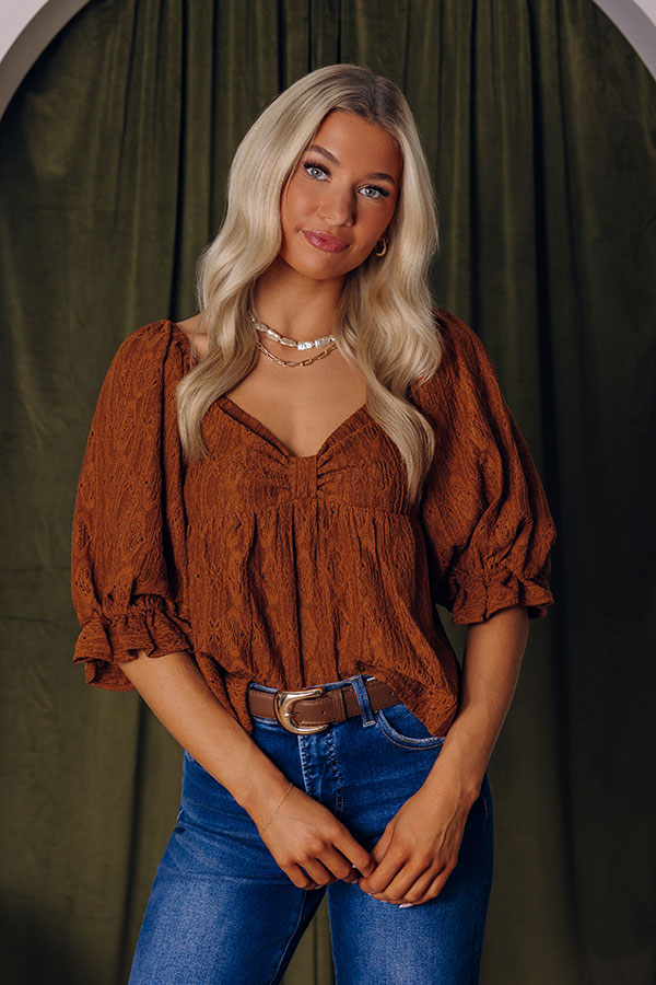 Afternoon Date Babydoll Top Image - 2