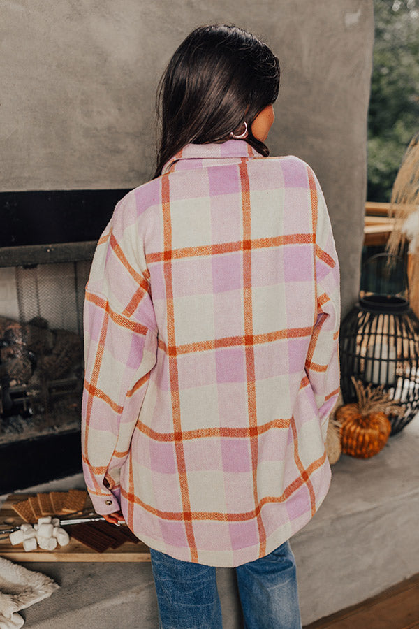 Coziest Place Plaid Jacket