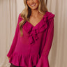 Positive Affirmation Shift Top In Orchid Image - 1