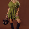 Lucky And Lovely Dress In Olive Image - 1