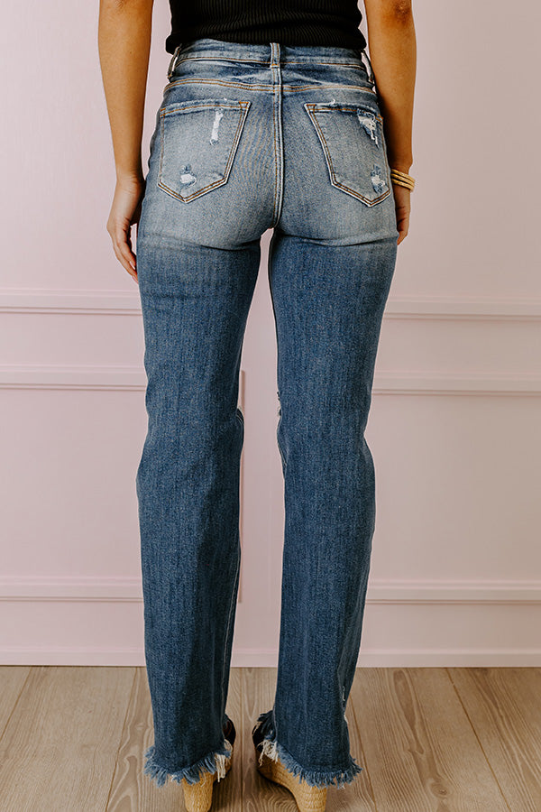 KanCan The Juliana High Waist Straight Leg Jean