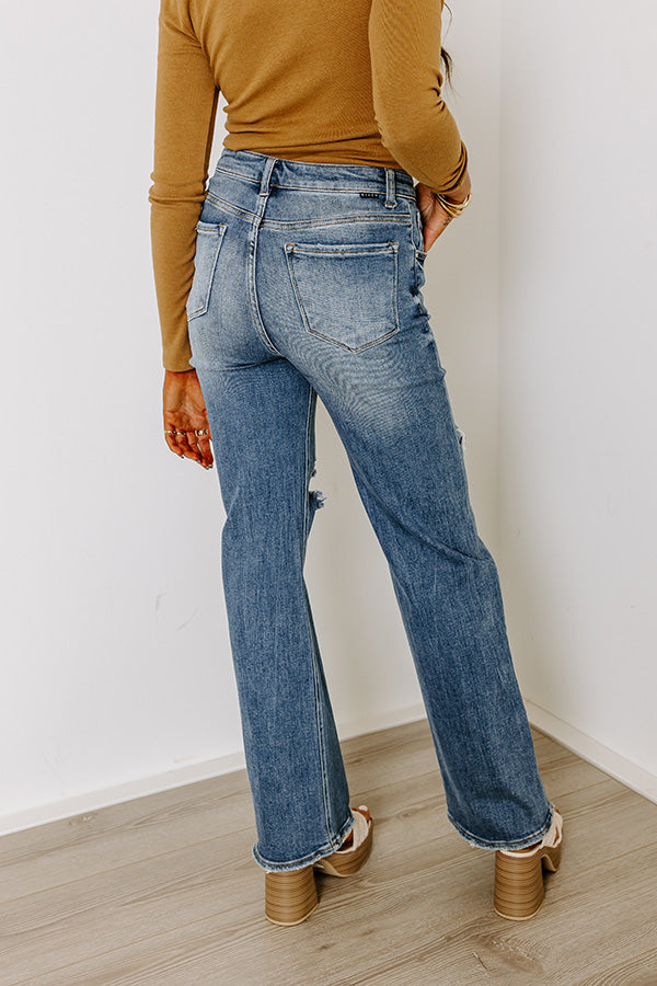 Risen Miranda High Waist Straight Leg Jean