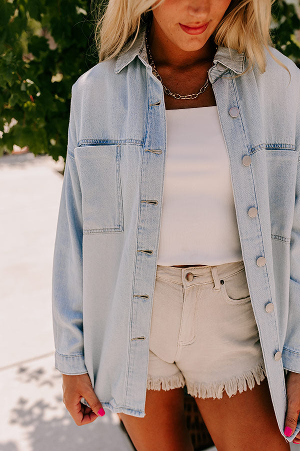 Risen The Delilah Denim Button Up