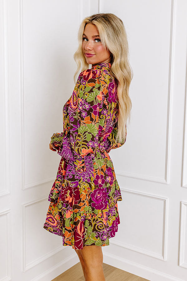 Brunch Plans Floral Dress