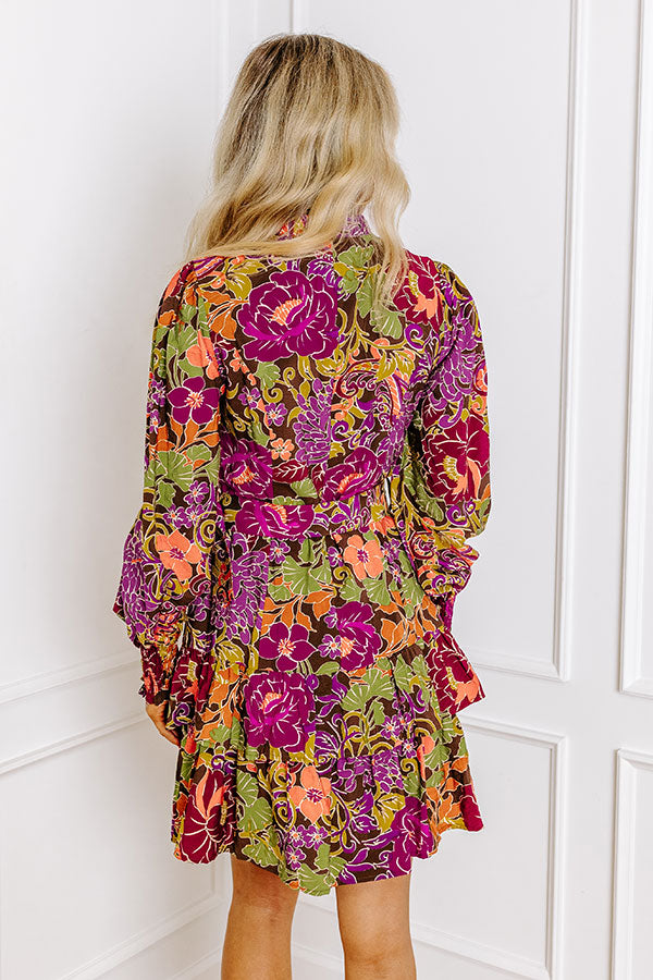 Brunch Plans Floral Dress