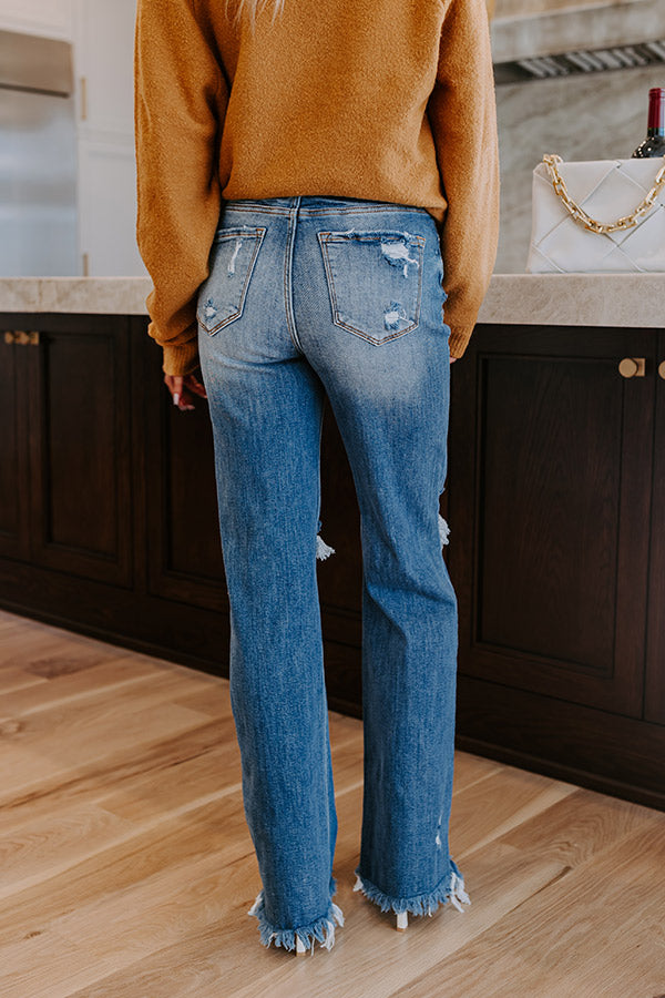 Risen The Juliet High Waist Straight Leg Jean