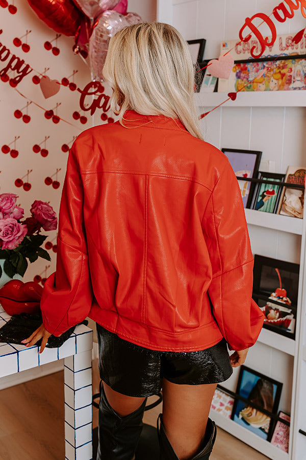 Venture Out Faux Leather Jacket