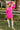 Slow Mornings Sweater Dress in Hot Pink