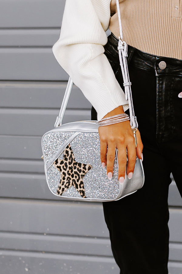 That Brand New Feeling Glitter Crossbody