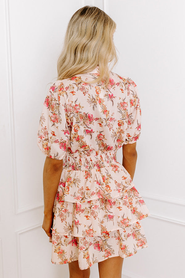 Feel The Romance Floral Mini Dress